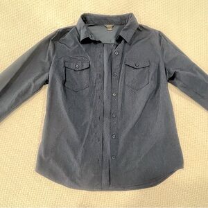 Eddie Bauer blue shirt excellent condition size Medium